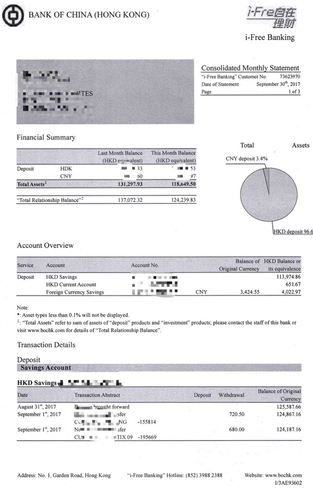 中國銀行香港綜合月結(jié)賬單翻譯英文模板.jpg