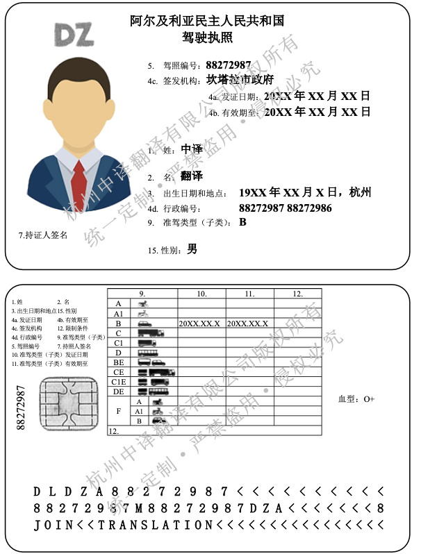 阿爾及利亞駕照翻譯成中文換中國(guó)駕照.png